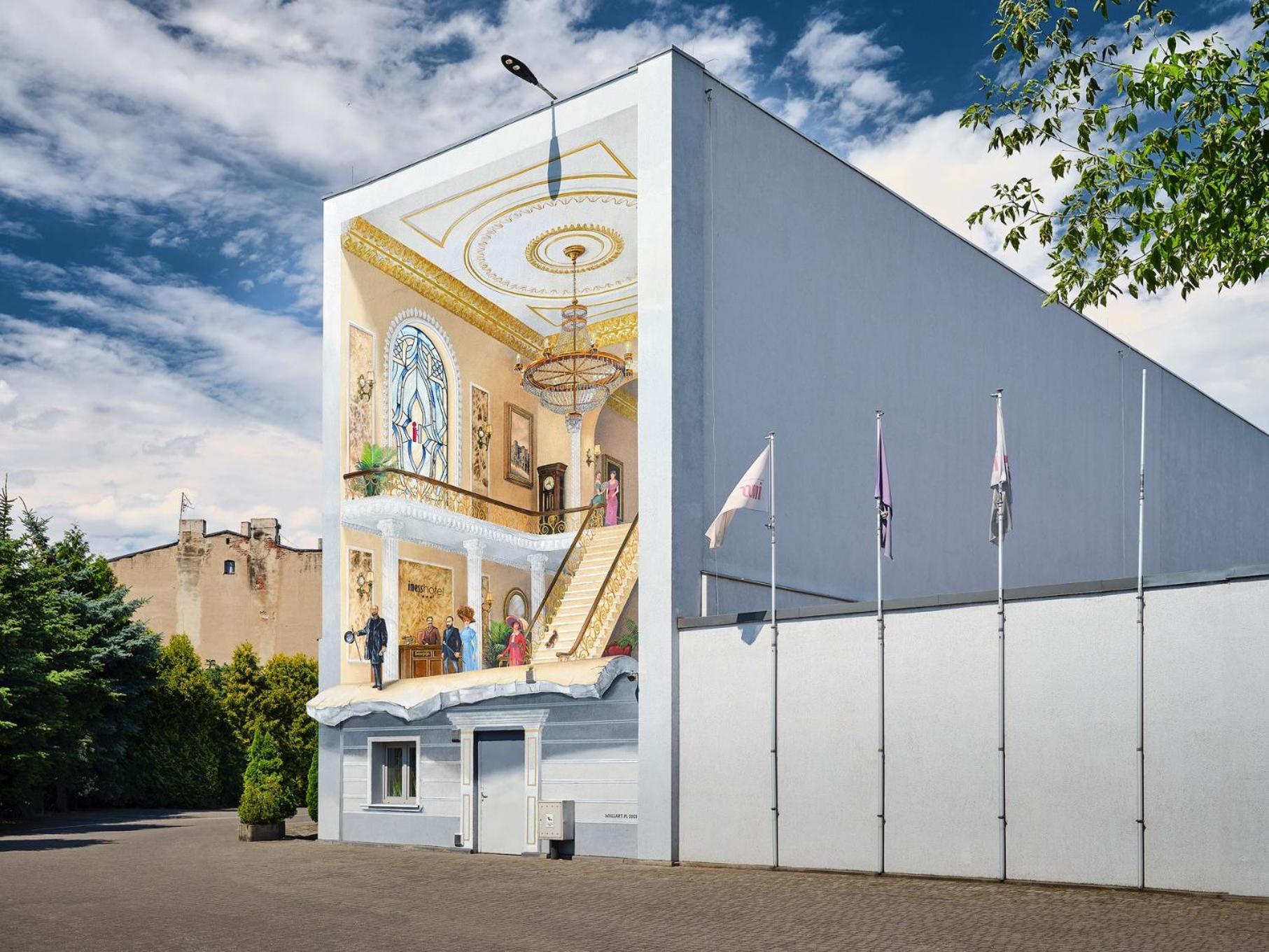 Iness Hotel Łódź Eksteriør billede